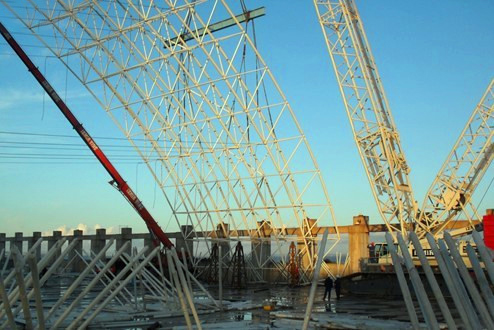 沙坪坝网架一角